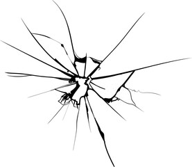 Crack element vector