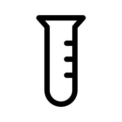 Test Tube Icon Vector Symbol Design Illustration