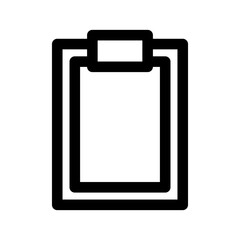 Clipboard Icon Vector Symbol Design Illustration