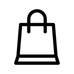 Shoping Bag Icon Vector Symbol Design Illustration