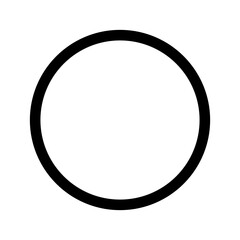 Circle Icon Vector Symbol Design Illustration