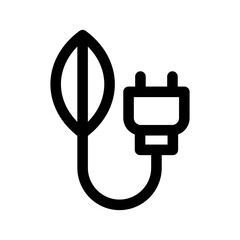 Plug Icon Vector Symbol Design Illustration