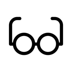 Eye Glass Icon Vector Symbol Design Illustration