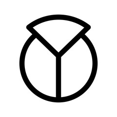 Graph Icon Vector Symbol Design Illustration