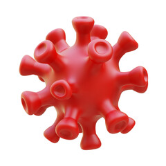 Virus 3D Render Illustration