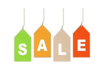 sale label discount label isolated on transparent background