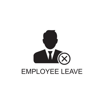 Employee Leave Icon , Business Icon