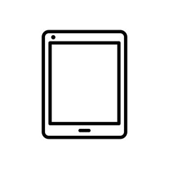 Digital tablet vector icon symbol design