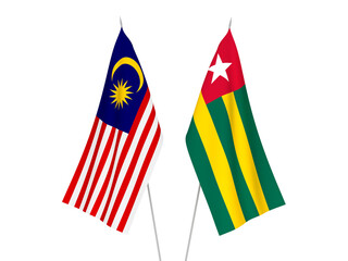 Malaysia and Togolese Republic flags