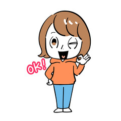 女性　OK　理解　了解