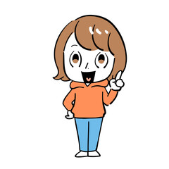 女性　説明　解説