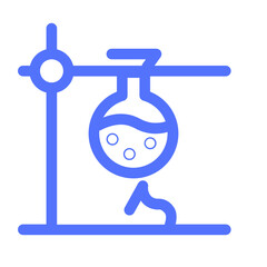 Chemical Chemistry Laboratory Reaction Icon