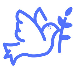 Christmas Dove Freedom Pax Peace Icon