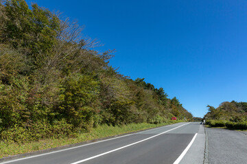箱根ターンパイク（神奈川県足柄下郡湯河原町吉浜付近）