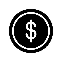 Dollar icon or logo isolated sign symbol vector illustration - high quality black style vector icons