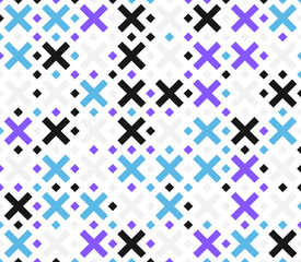 Beautiful and colorful vector pattern. Seamless vector pattern. Textile and fabric pattern. Simple and Stylish pattern.