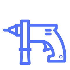 Construction Drill Equipment Tool Icon