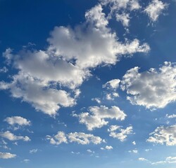 Fototapeta premium blue sky with clouds