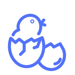 Egg Chick Farm Easter Icon