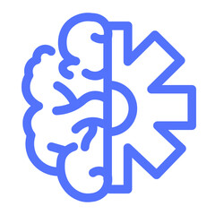 Engineering Engineer Gear Cog Brain Brainstorm Icon