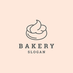 Minimalist Bakeries, and Organic Product Logo