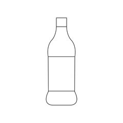 water bottle Outline Vector - Bottle clip art