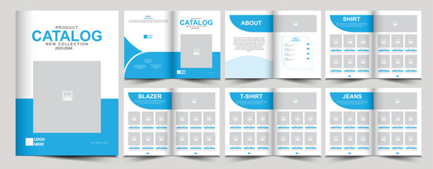Catalog or catalogue or product catalog template