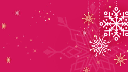 Fototapeta na wymiar Beautiful christmas background with snowflake snow decoration. Vector illustration