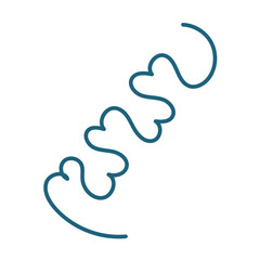 Fototapeta premium Organic Outline shape element