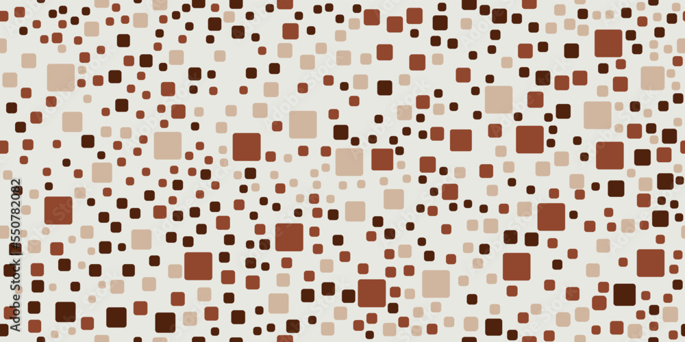 Fototapete coffee squares on a seamless pattern. for seamless and stylish pattern, print on interior objects, t