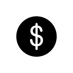 Dollar icon or logo isolated sign symbol vector illustration - high quality black style vector icons