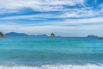 A cove called "Hamanna", a tourist attraction, in the Goto Islands, Nagasaki Prefecture, Japan