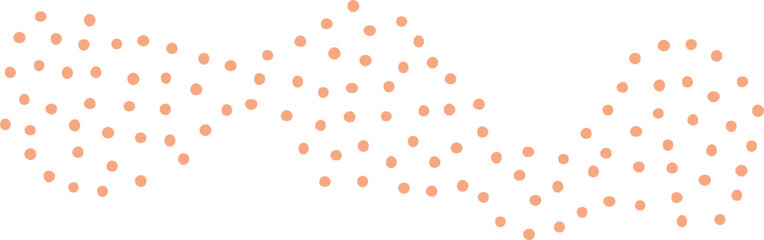 Abstract dotted organic shape vector illustration. Minimalistic liquid form, organic dashed stain or geometric dotty spot for modern abstract design or trendy fashion pattern