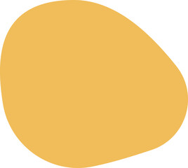 Abstract organic shape vector illustration. Minimalistic liquid form, organic stain or geometric spot for modern abstract design or trendy fashion pattern