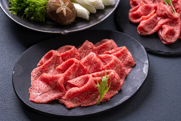 牛肉しゃぶしゃぶ用（ミスジ）