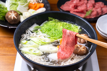 牛しゃぶしゃぶ