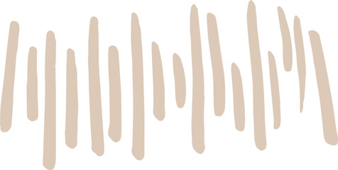 Abstract organic curved line shape vector illustration. Minimalistic liquid zig zag form, organic curve stain or geometric curvy wave spot for modern abstract design or trendy fashion pattern