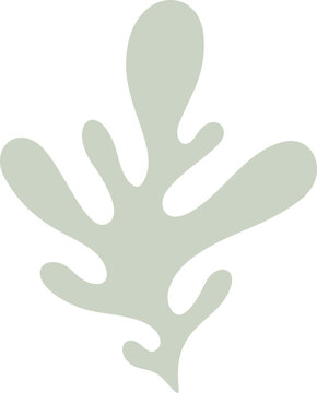 recommend clip art: abstract organic plant shape