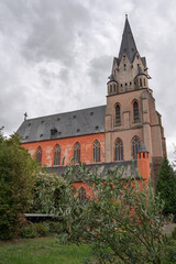 Fototapeta na wymiar Abbey church, Oberwesel, Germany