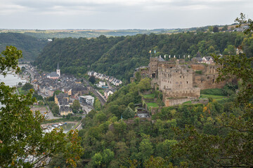 Fototapeta na wymiar Sankt Goar, Rhine valley, Rhineland-Palatinate, Germany
