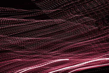 Abstract background with magenta stripes of neon light