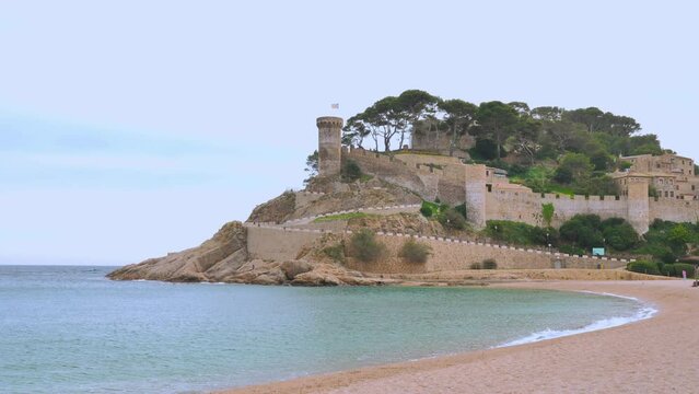 Tossa de mar,  costa brava in Spain