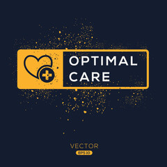 Creative (Optimal Care) Icon, Vector sign.