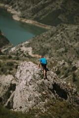 Man climbing