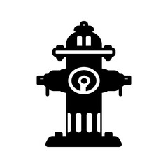 hydrant on a white background