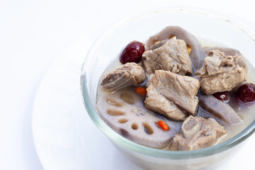Pork Ribs and Lotus Root Soup