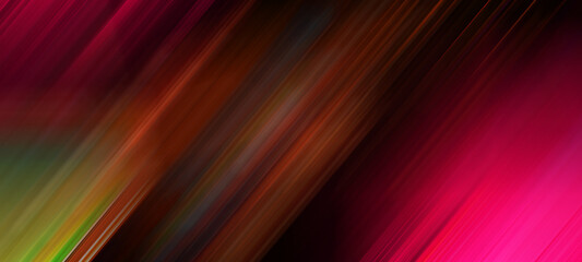 abstract image of blur motion of cars on the city road at night