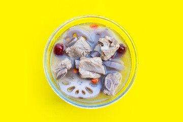 Pork Ribs and Lotus Root Soup