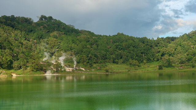 beautiful and amazing lake linow