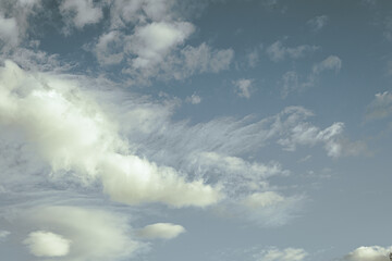 Obraz premium clouds on the blue sky